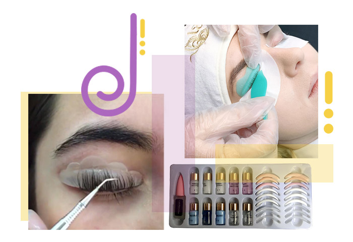 آموزش لیفت و لمینت مژه