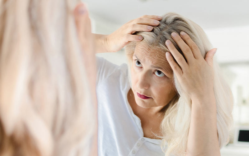 پیشگیری از سفید شدن مو در جوانی
