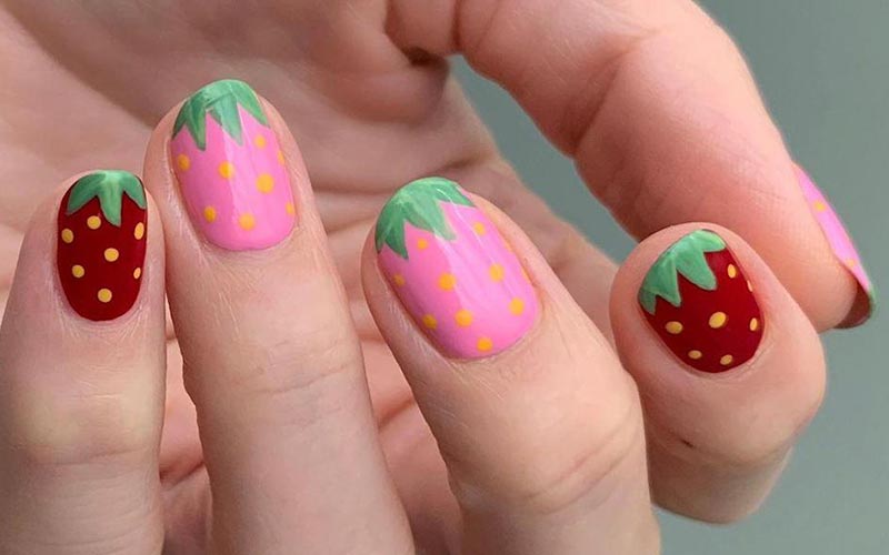 93 عکس طرح ناخن فانتزی جدید