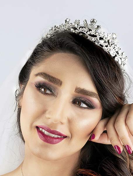 زیباترین مدل آرایش عروس ایرانی