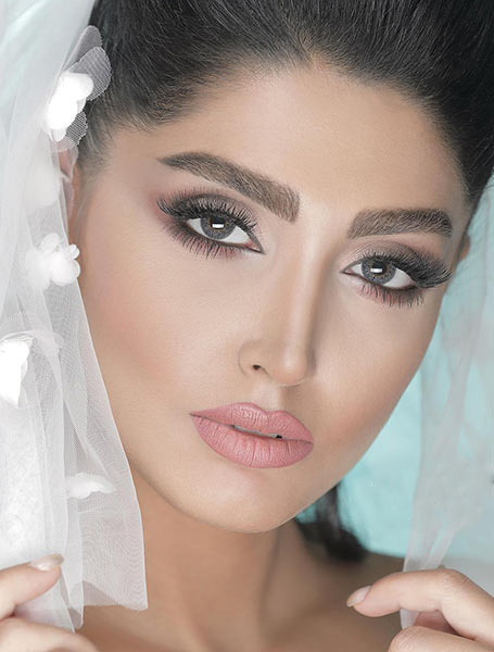 مدل آرایش عروس ایرانی اینستاگرام