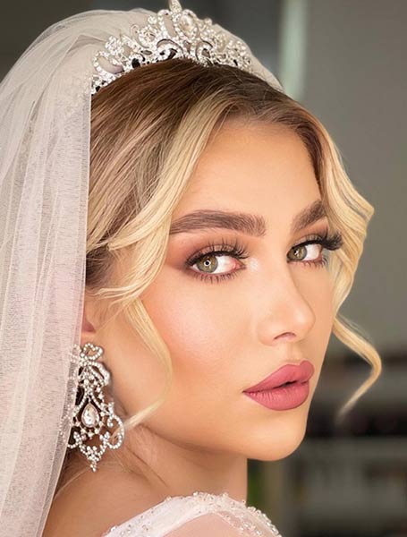 مدل شیک و زیبای میکاپ عروس ایرانی